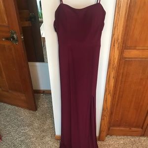 Strapless formal/prom dress